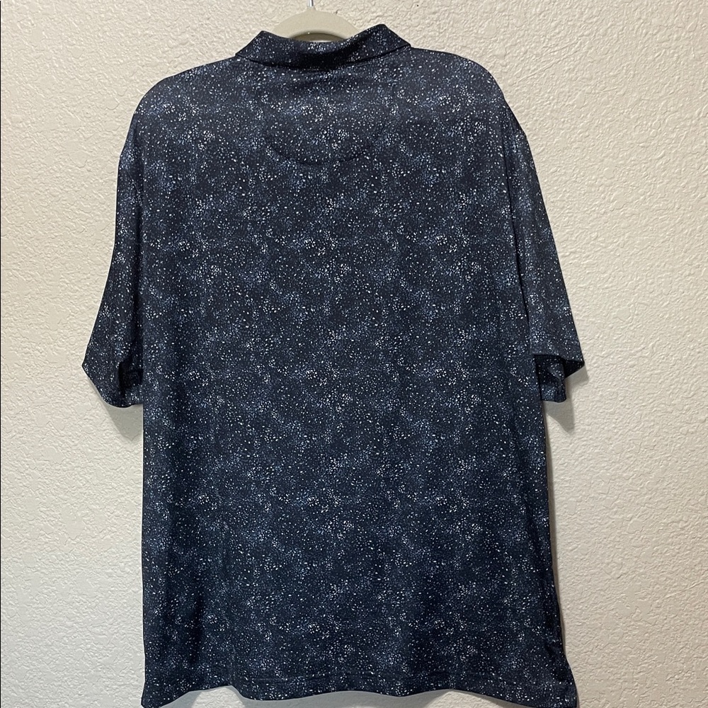 Ben Hogan Performance Blue Patterned Golf Polo Sh… - image 5